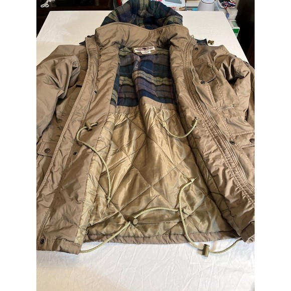 Men's Large Moose Creek Legendary Clothing Hooded-lined Parka Outdoor Heavy - Picture 5 of 11